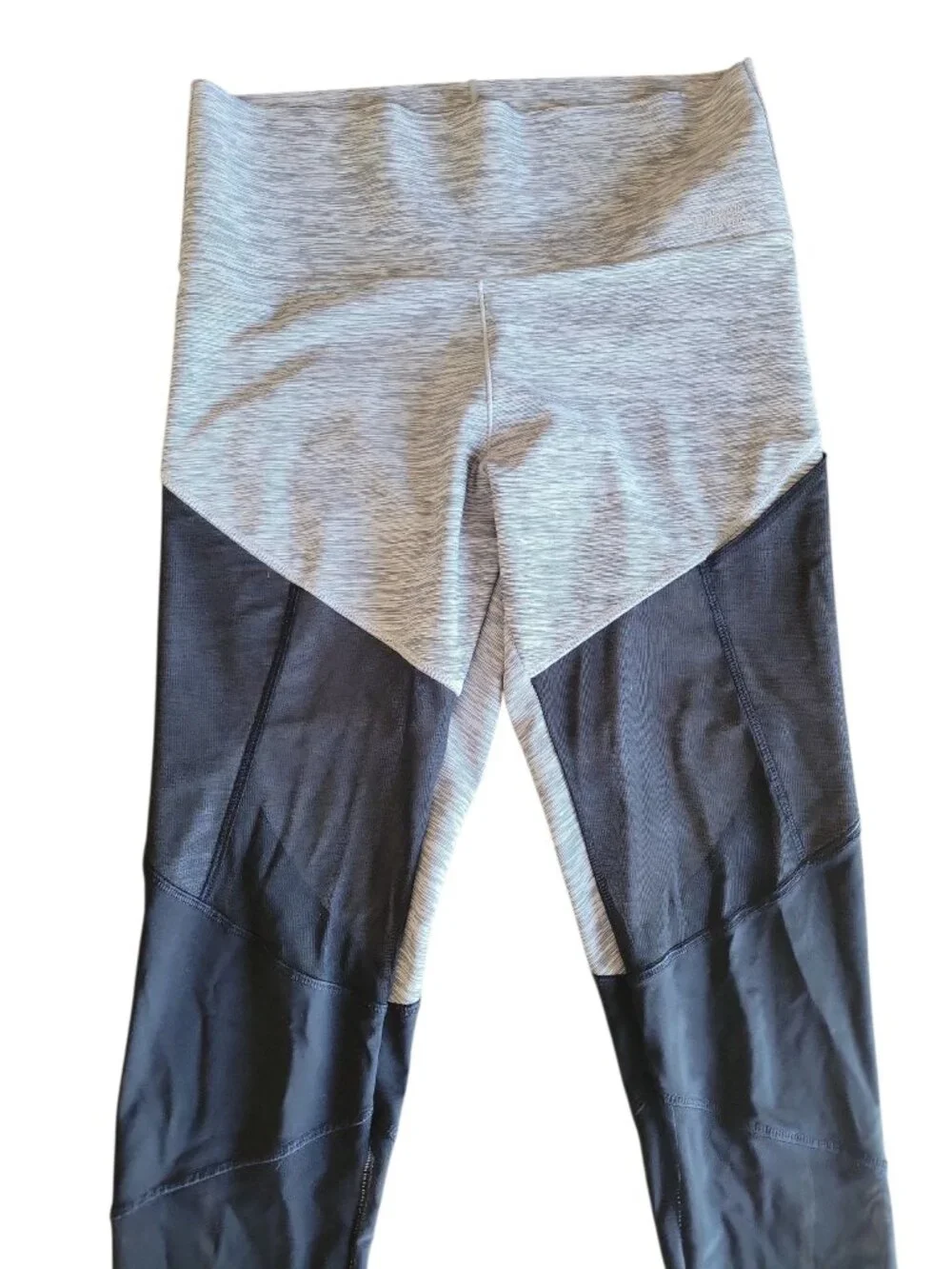 Victoria's Secret PINK Bonded Mesh Leggings Black Grey Mint Women's Size S